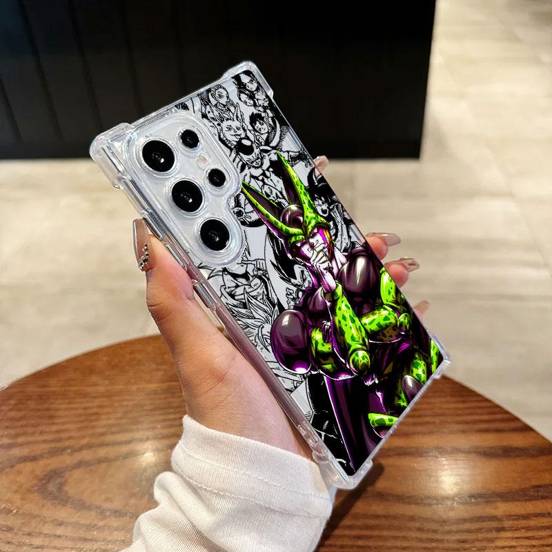 

Dragons Balls Goku Vegeta Super Saiyan Phone Case For Samsung Galaxy S25 S24 FE S26 S23 S22 S21 S20 Ultra S26 Plus S25 FE Cover Galaxy S22
