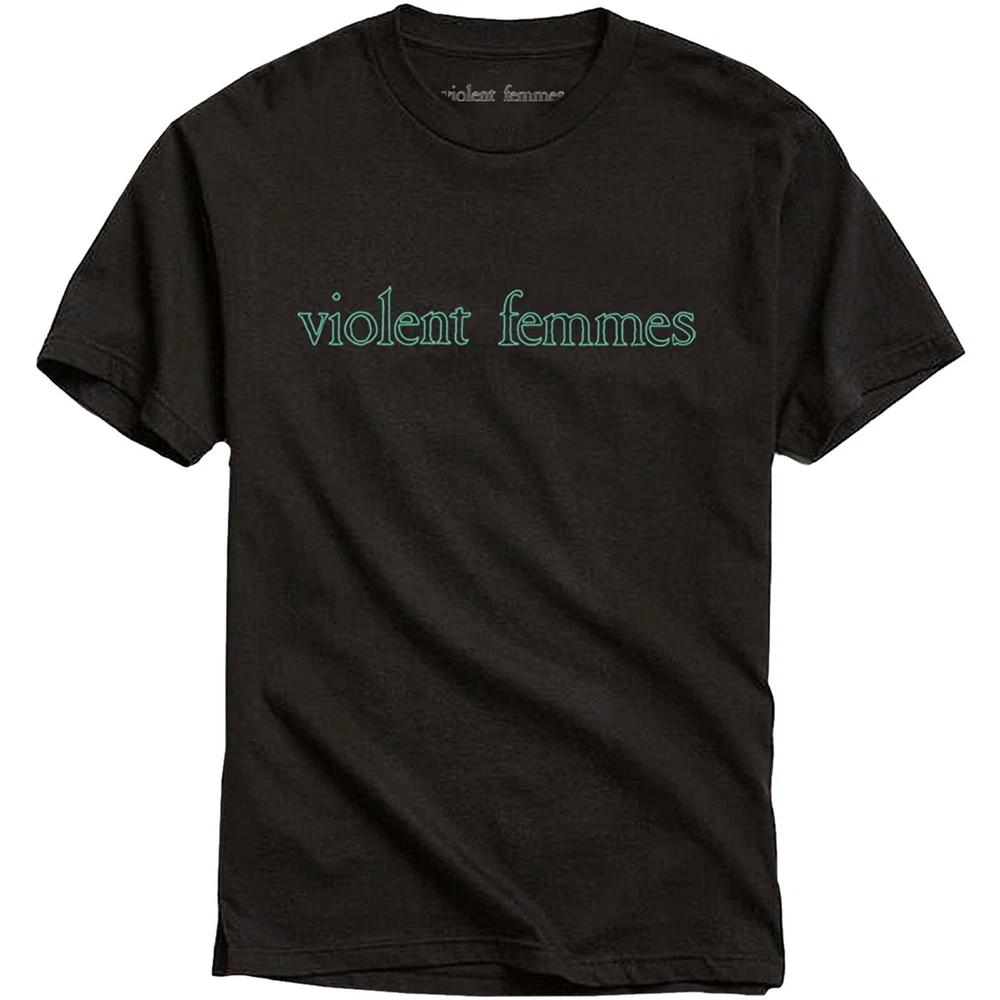 Violent Femmes Unisex Tshirt Green Vintage Logo S