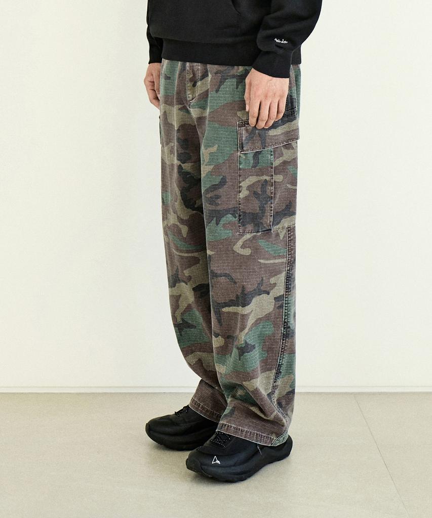 Peullukeu Ripstop Camo Cargo Pants Fpt118