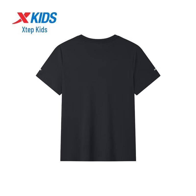 Xtep Kids' Moisture-Wicking Quick-Dry Short Sleeve T-Shirt