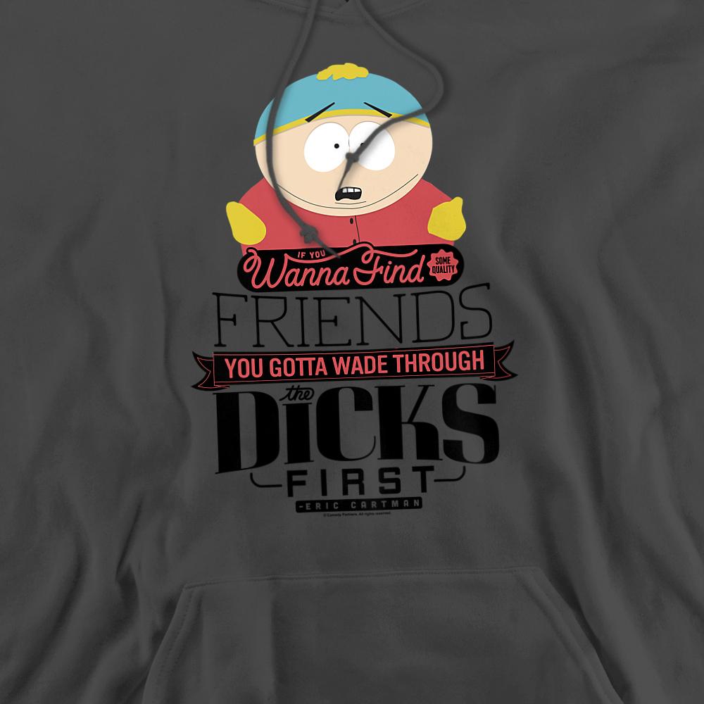 South Park Unisex Adult Wade Through Dicks Hoodie