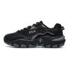 Fila Ravagement 2 נעלי סניקרס מינימליסטיות בצבע אחיד לגברים, עמידות, נושמות, עם ריבאונד, גזרה נמוכה, קז'ואליות, אפור שחור F12M216132FBM
