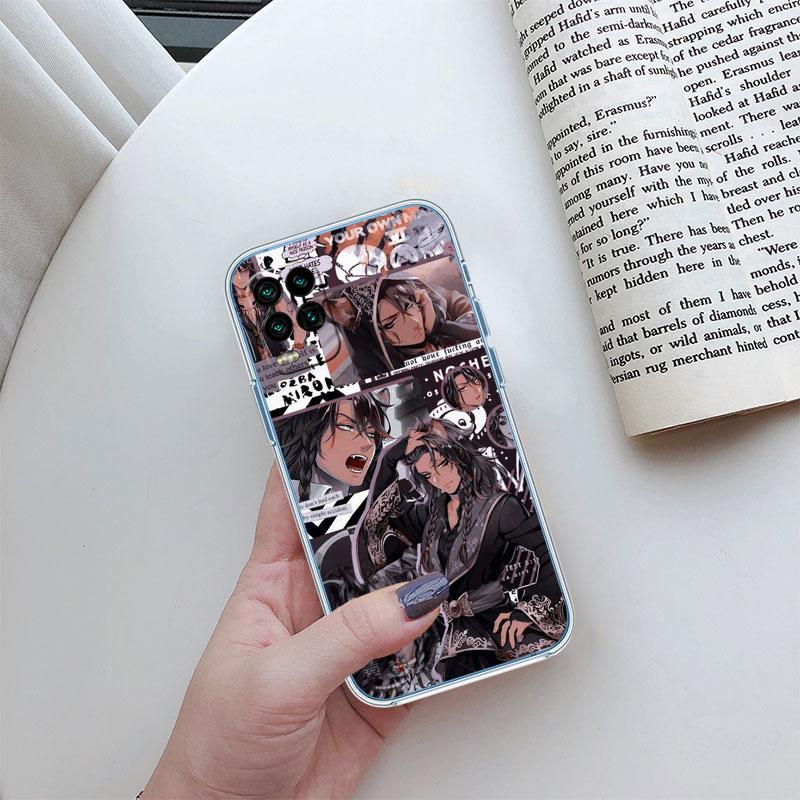 Twisted Wonderland Transparent Phone Case for Motorola Moto E22I E22S E22 E32 E40 E7 E7I G Plus Power Play Stylus G22 G14