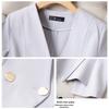 Women's Short-Sleeved Business Suit Skirt Set