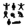 Set of 8 3D Printed Mechanical Models, Posable and DIY Paintable for Creative Projects