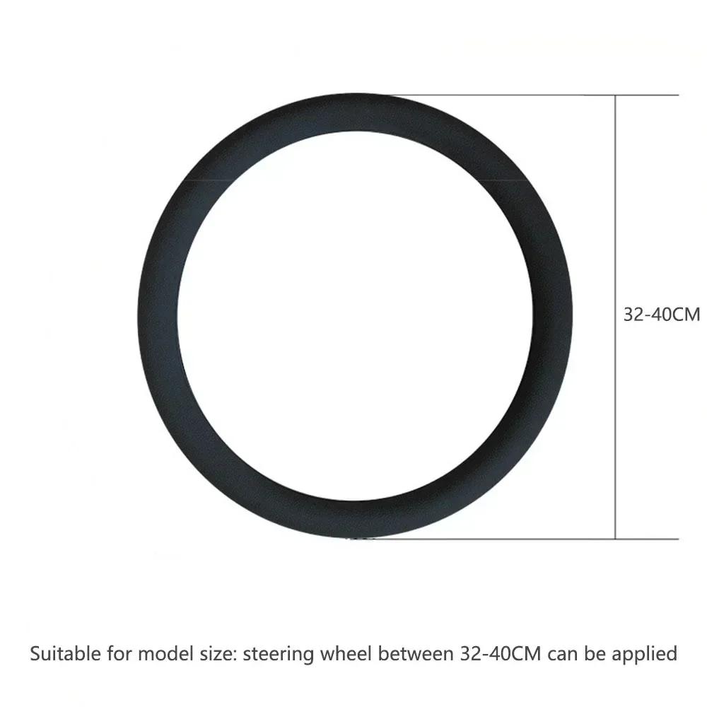 Car Steering Wheel Cover Universal Silicone Car Grip Handle Cover Silicone Protective Cover DIY Interior Accessories