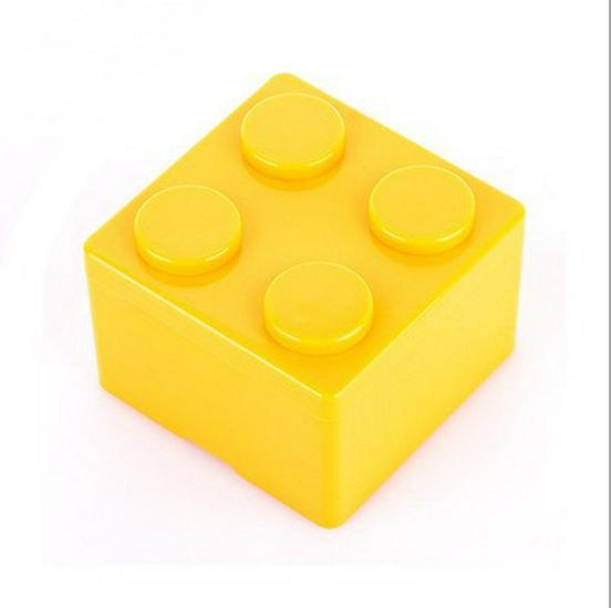 Stackable Block-Shaped Desktop Storage Organizer Box