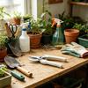 Gartenschere Rostfreie Klingen Handgehaltene Astschere Bypass Gerade Klinge Astschere mit Anti-Rutsch-Griff für Obstbäume Blumen