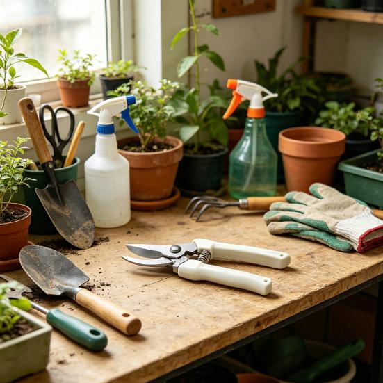Gartenschere Rostfreie Klingen Handgehaltene Astschere Bypass Gerade Klinge Astschere mit Anti-Rutsch-Griff für Obstbäume Blumen