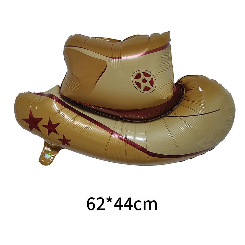 

Ботинки с воздушными шарами для вечеринок в стиле вестерн, ковбойские шляпы и другие фольгированные шары, украшения для девичника и дня рождения