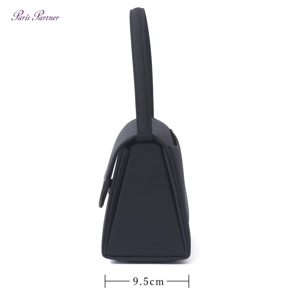 Black formal sub bag ceremonial mourning formal memorial entrance graduation kindergarten entrance graduation ceremony [Paris Partner] bag,