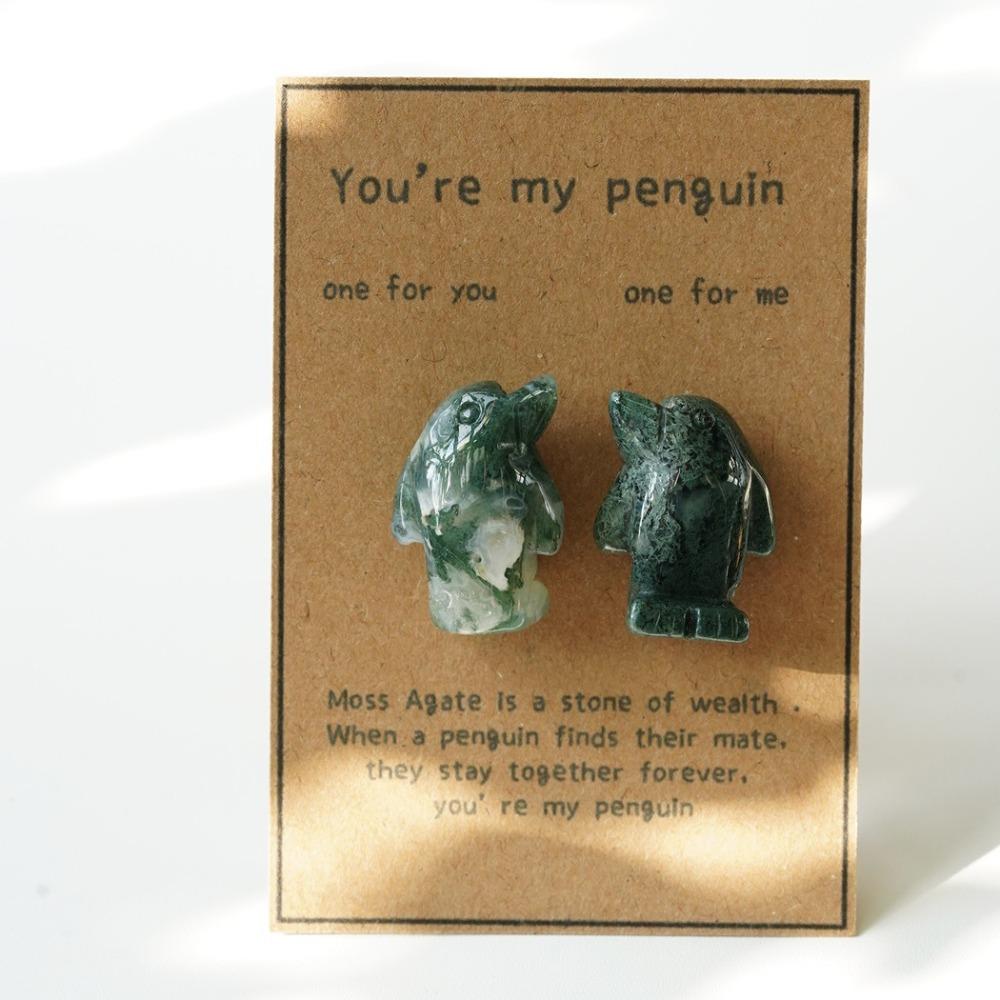 1 Paar Romantischer Stil Pinguin Geschenk Andenken Qualität Pinguinform Jubiläumsgeschenk Passendes Paar Andenken Für Ihn & Sie