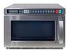 Commercial Microwave Oven Single Function 18L Flat Table Hertz Free Single Phase 200V High Frequency Output 1900W 10 Output Switching Levels Program