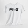 Ping Golf Unisex Grafisch Wit T-shirt Katoenen Tee Maten S-3XL Golf Fans Unisex T-shirt