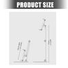 Universal Aluminum Alloys Tablets Stand Holder With 360 Degree Rotation And AntiSlip Base For 4.7 To 12.9inch Devices