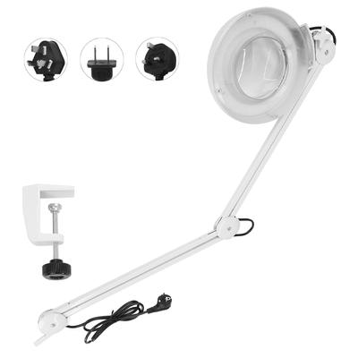 Lampe Loupe 8X à Clip Lampe Loupe LED pour Beauté Étude Nail Art Tatouage