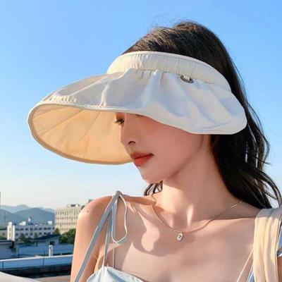 Women's Vacation Summer Outdoor Activities Wide-Brim Sun Cap