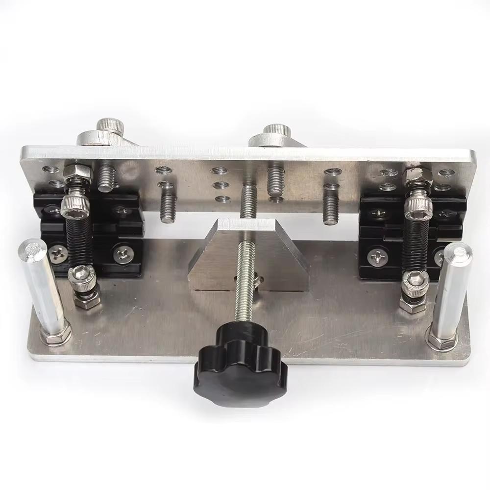 Bevel Grinding Jig, Belt Grinder Parts Knife Sharpener Jig Sharpening Locator Knife Sharpening Clip for Belt Sander Machine