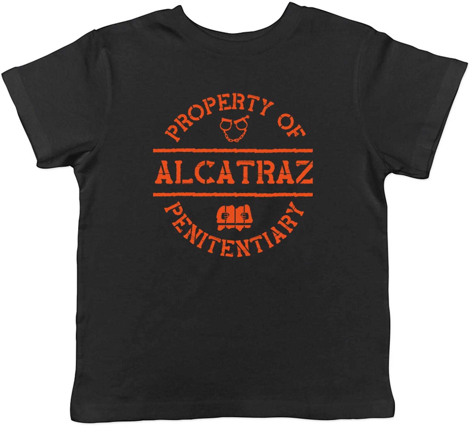 Property of Alcatraz Kids T-Shirt Jail Prison Funny Childrens Boys Girls Gift 130