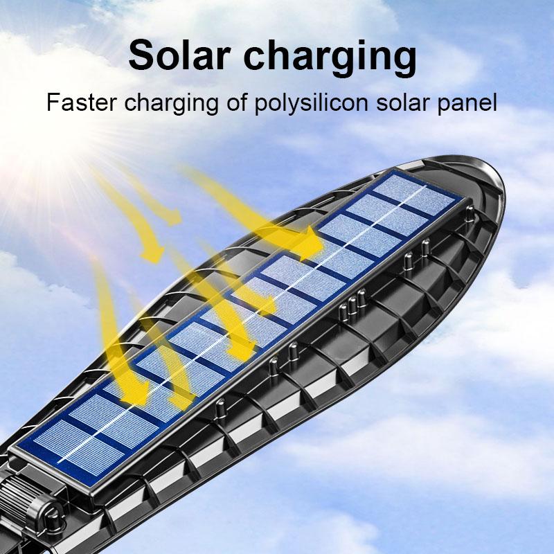 LED Solar Lights Outdoor Garden Street Light With Motion Sensor And Remote Control Waterproof Wall Light For Garage Floodlight