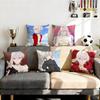 May I Ask For One Final Thing Anime Cushion Cover Cushion Cover Set 4Pcs 50X50 40X40 Pillowcase Decorative Sofa Home Decor