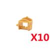MOC Medieval Military Building Blocks Cavalry Regiment Horse Animal Accessories Camel Elk Elephant Toy Gift Saddle Bricks K049