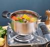 ZISIZ 16cm 304 Stainless Steel Induction Milk Pot