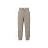 Solid Logo Elastic Waist Casual Pants Men Bottoms Light-Brown 8N1P92-1JHSZ-0643