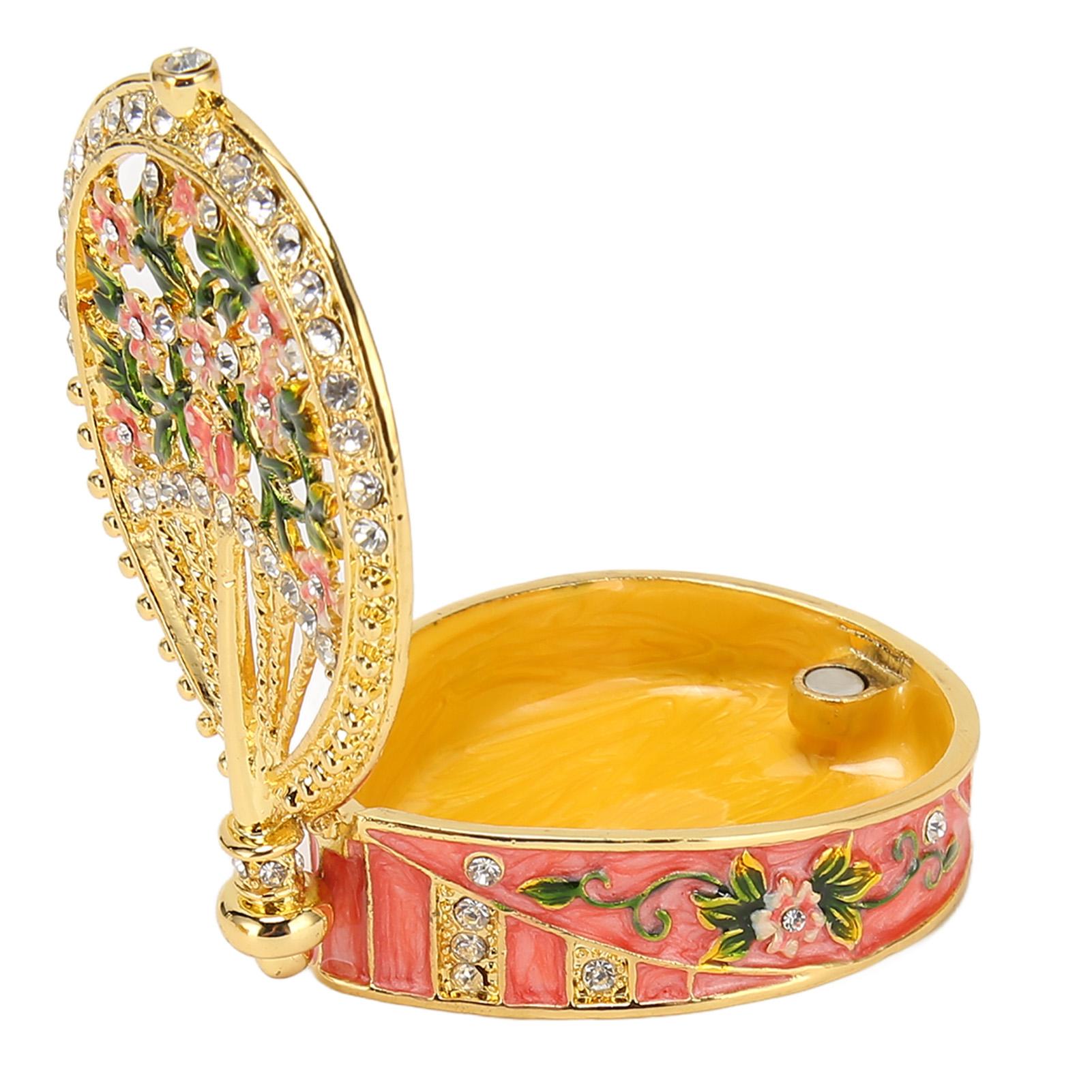 Шкатулки веерной формы Красивые декоративные шарнирные шкатулки для хранения украшений