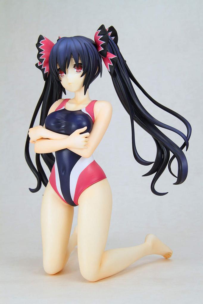 Kaitendo Hyperdimension Neptunia Noire Swimsuit Scale PVC Complete Figure Ver. 1/5 Pre-painted