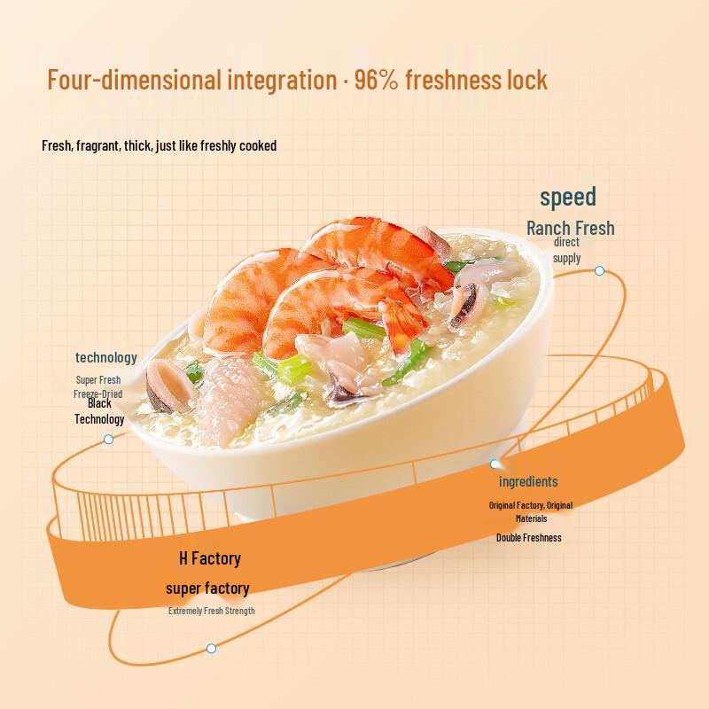 Haifusheng Instant Multi-Flavor Porridge Gift Box