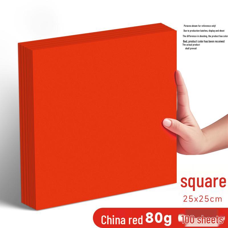 Leuchtend rotes A4/A5 70g Druckpapier für Büro und Basteln