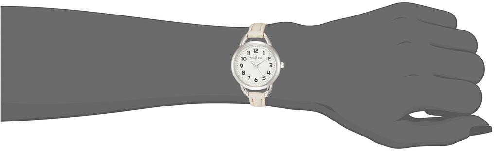 Arias Amalfidia Analog Watch, Waterproof, Leather Strap, White Dial, WW20024A-147, Women's, White