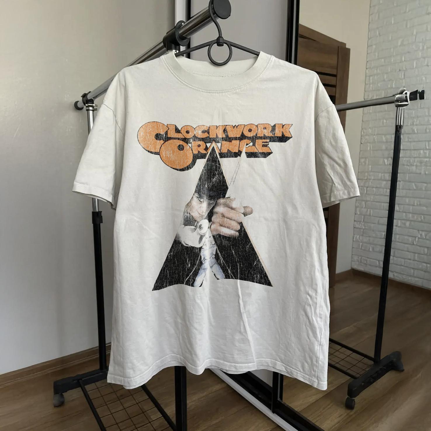 A Clockwork Orange Kubrick  Singin In The Rain  Rare T-Shirt White S XL