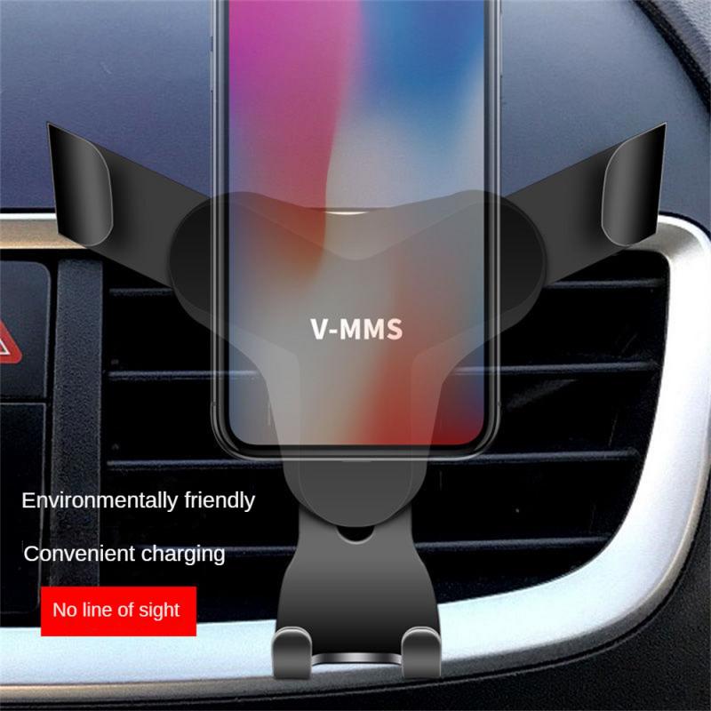 Gravity Car Holder Auto Air Vent Mount Clip Bracket Cell Holder No Magnetic GPS Mobile Phone Stand For IPhone16 Xiaomi Samsung