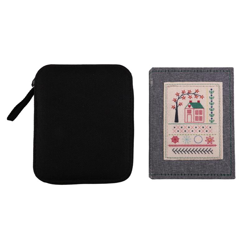 

ABMH-DIY Stitch Book With Tool Set,Embroidery Felt Book With Needle And Thread Sewing Patterns For Beginners,Embroidery Gift