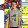 Transformers Optimus Prime Heroic Stance Print  T Shirt Boys Girls Kids Casual Tee Top Soft Breathable
