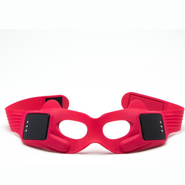 Новый массажер для глаз и косметическая маска с дисплеем, микротоками и горячим компрессом English Version