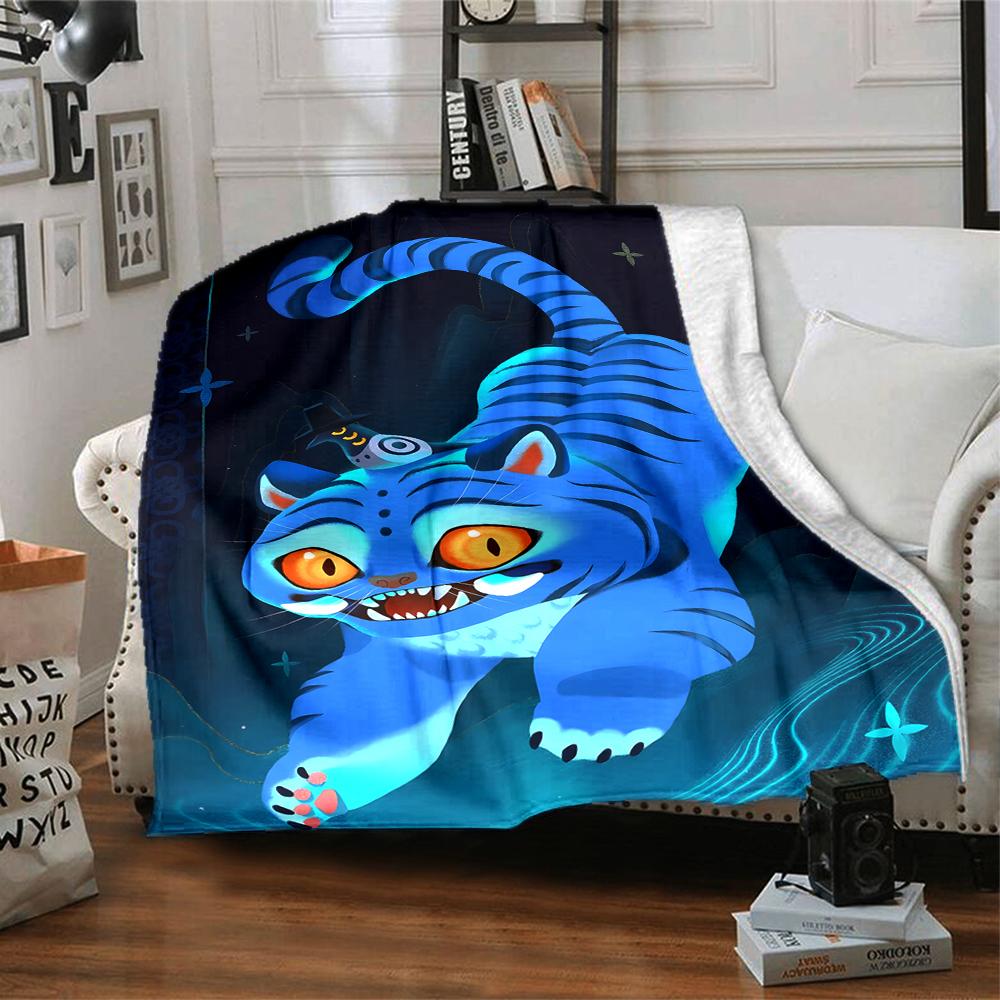 1 Stück KPop Demon Hunters23 Decke, Geschenk, für Männer und Frauen, Weiche Decke, Gut für Schlafsofa Couch Reisen, Leichte Flanelldecke