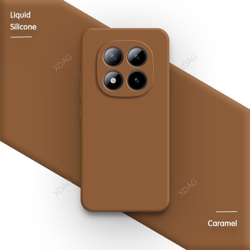 Funda Original para Teléfono para Xiaomi Redmi Note 15 Pro Plus Pro+ Note15 15Pro 5G Silicona Líquida Suave Simple Cubierta Trasera Funda Carcasas