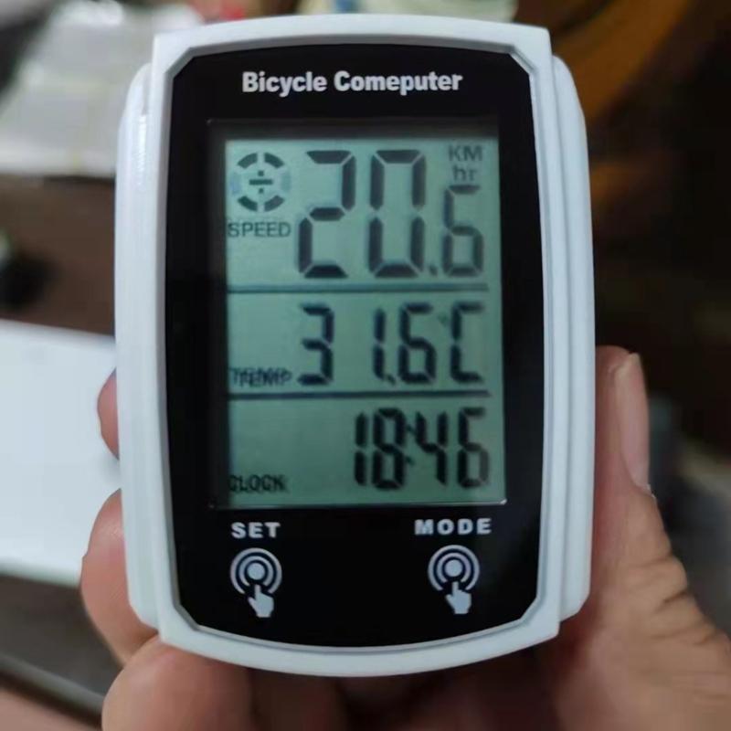 Waterproof Bicycles Speedometers Odometers Universal 19 Functions Bike Computer Wire Cycling Computer