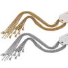 10pcs 45+5cm Gold Color Stainless Steel Link Chains In Bulk Necklaces Fashion Jewelry Adjustable Chains Wholesale Chokers DIY