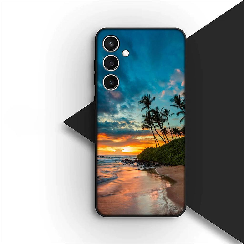 Pour OPPO A80 A18 A16 A40 A17 A15 A38 A78 A79 A54 A57 A12 A60 5G 4G Coque Étui de Téléphone Montagne Univers Galaxie Mer Plage Voyage