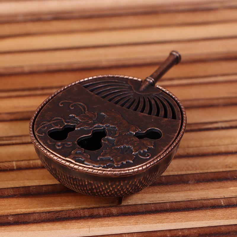Antiker Taschen-Räuchergefäß, hohles Räuchergefäß, Mini-Ornamente, chinesischer antiker Teetisch-Dekor, Innen- und Heimbüro-Dekoration