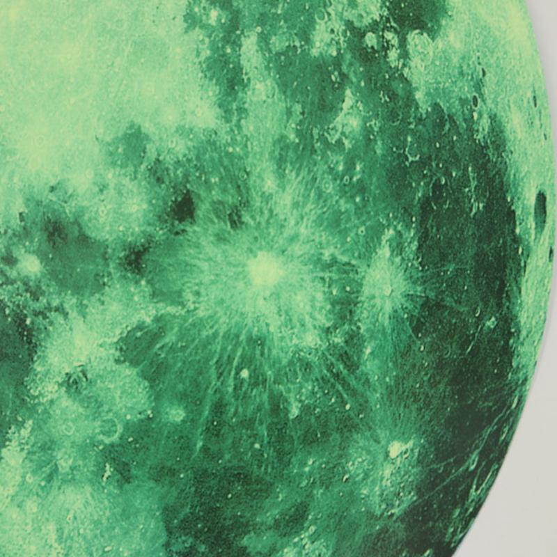 Moon Glow In The Dark Stickers Night Luminous Room Wall Decal Stickers  Decoration