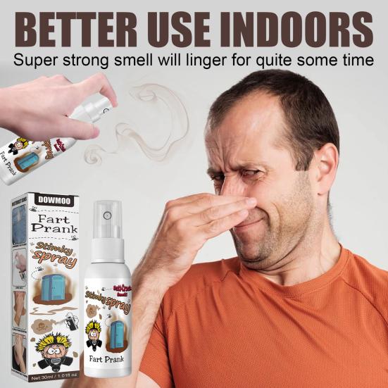 30ML Stinky Spray Safe Lasting Obvious Effect Smelly Stinky Gas Crap Stink Ass Bomb Spray for Halloween