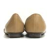 MARGARET HOWELL Idea Low Heel Pumps Size 24.5 Beige Flat Shoes