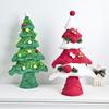 Christmas Tree Ornaments Plush Fabric Simulation Christmas Tree Desktop Atmosphere Decoration Layout