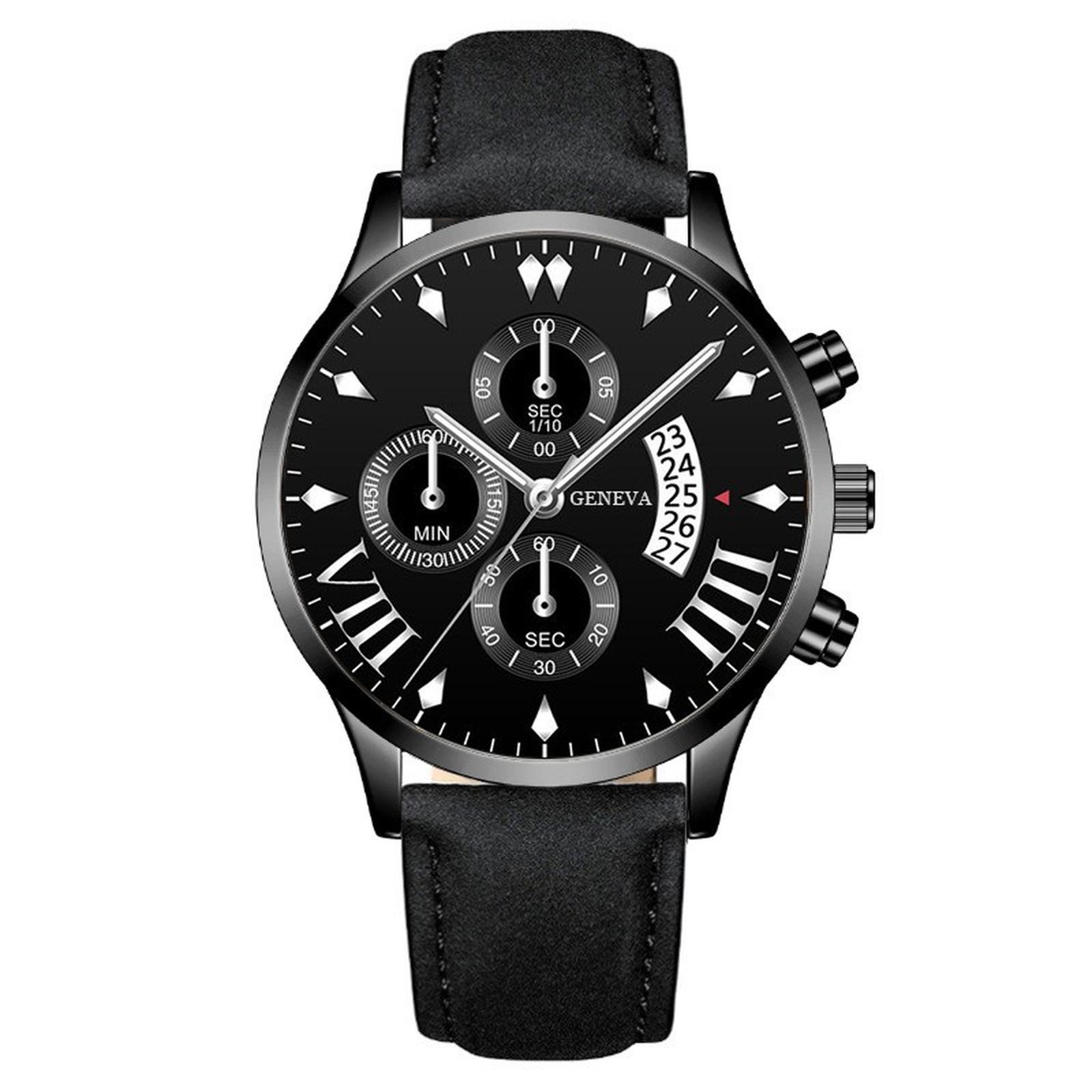 

Мужские водонепроницаемые светящиеся наручные часы-будильник для бега One Size тёмно-синий