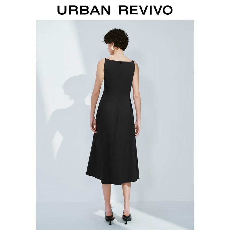 UR French-Style Sleeveless A-Line Midi Dress